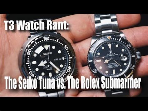 seiko tuna vs rolex submariner|jonny lieberman seiko tuna review.